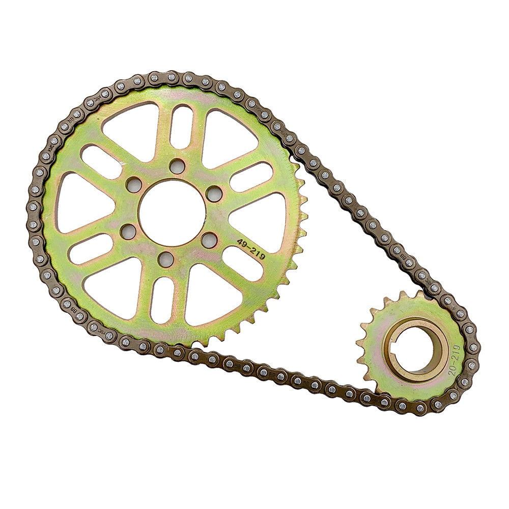 Surron light bee X 219 chain conversion kit instead of belt (Primary Belt to 219 Chain Conversion Kit)